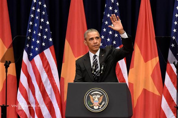 Tổng thống Mỹ Obama chào bằng tiếng Việt